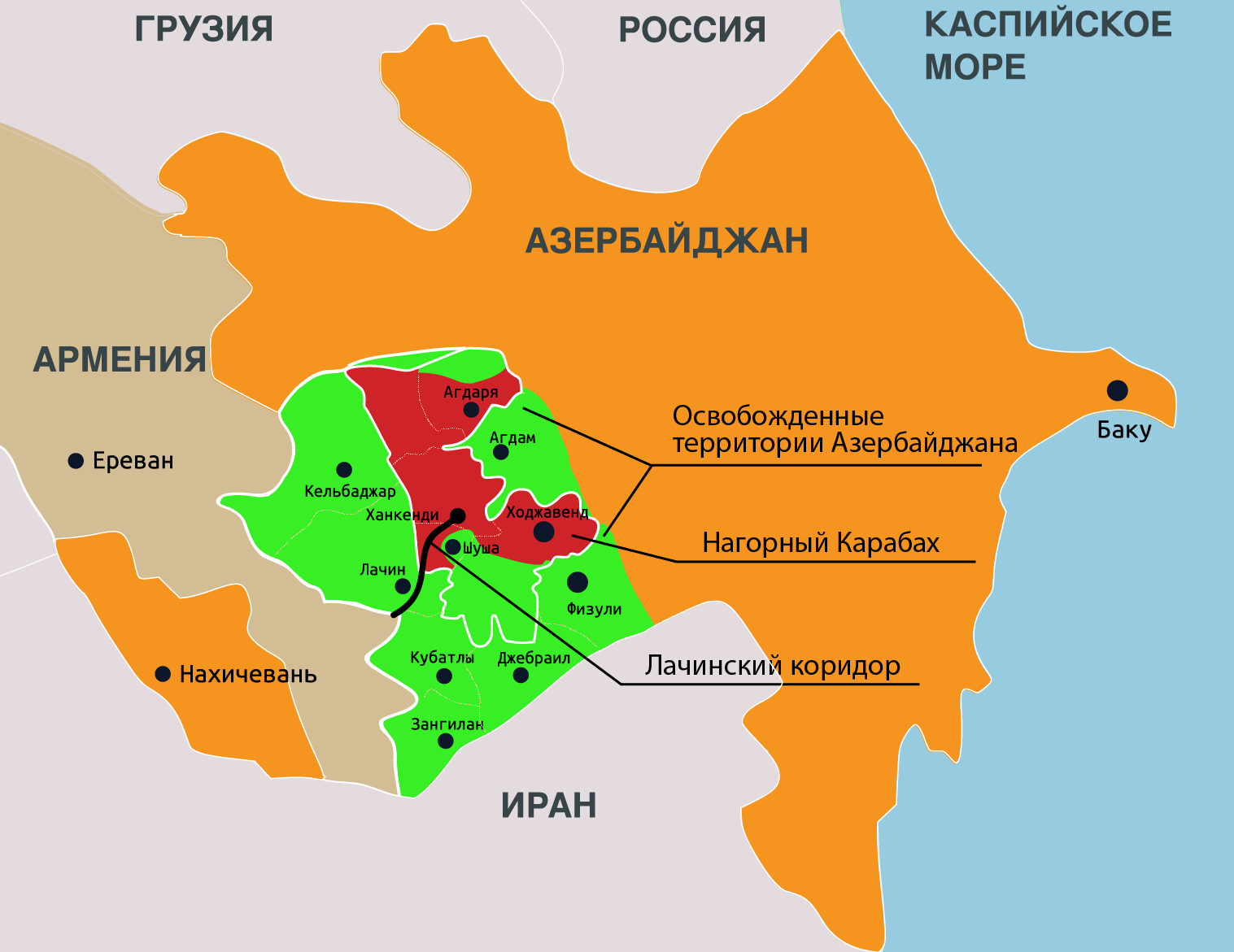 Освобожденные территории площадь. Нагорный Карабах 2020 карта. Территория Нагорного Карабаха под контролем Азербайджана. Карта Нагорного Карабаха и Армении и Азербайджана с границами. Физулинский район Азербайджана карта.